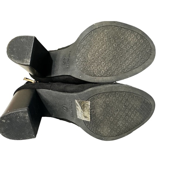 Top Moda Lemie 1 Cut Out Chunky Heel Sandals Size 7 - Picture 4 of 7